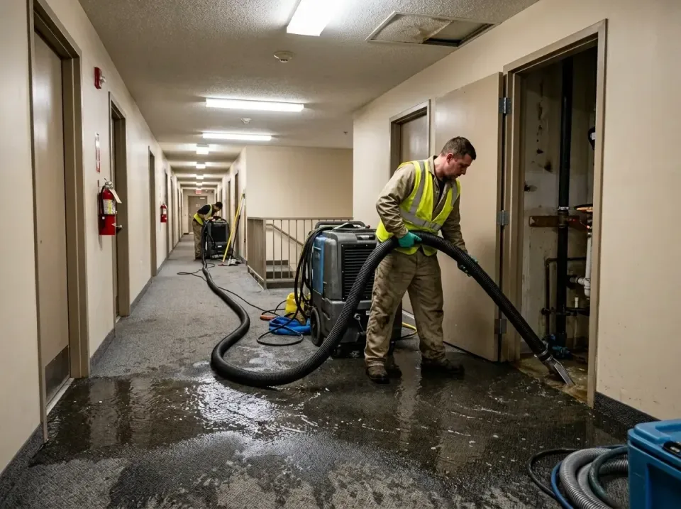 multi-unit-apartment-hallway-f-005 — frequently asked questions, Emergency Burst Pipe Water Extraction & Removal in Kaplan,…